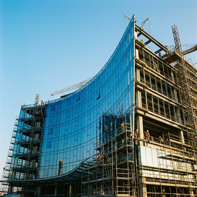 BK Builders commercial project