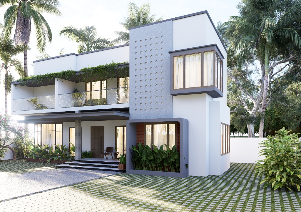 Varun House – Custom residential villa